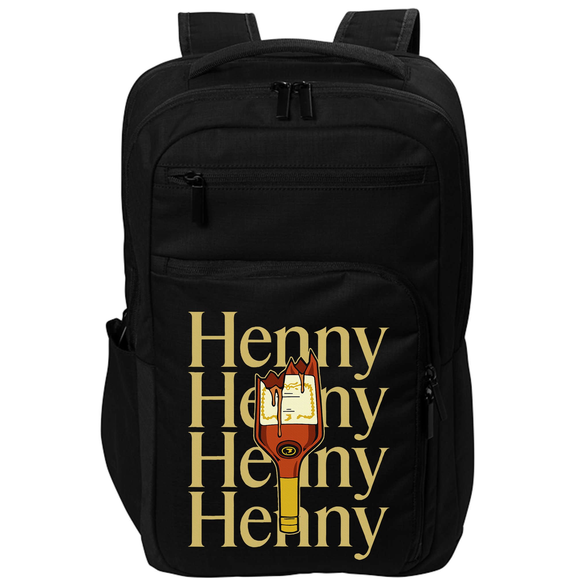 Henny  When The HennyS In The System. Henny Parody Impact Tech Backpack