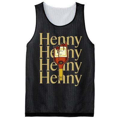 Henny  When The HennyS In The System. Henny Parody Mesh Reversible Basketball Jersey Tank