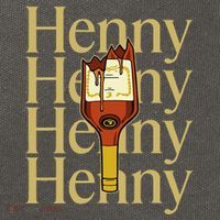 Henny  When The HennyS In The System. Henny Parody Cotton Canvas Backpack
