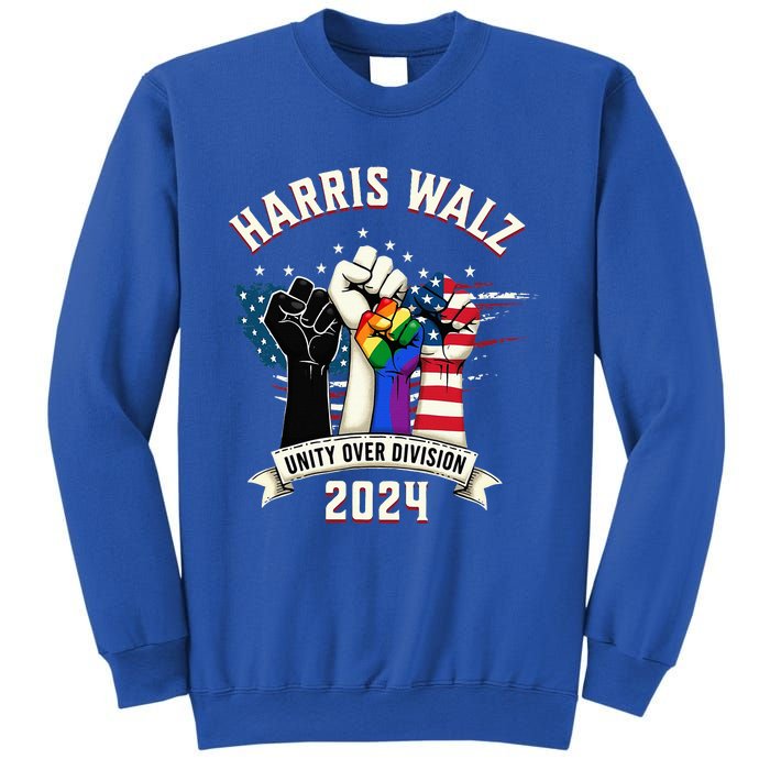 Harris Walz Unity Over Division Harris Walz Sweatshirt