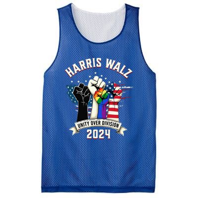 Harris Walz Unity Over Division Harris Walz Mesh Reversible Basketball Jersey Tank