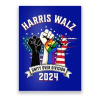 Harris Walz Unity Over Division Harris Walz Poster