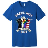 Harris Walz Unity Over Division Harris Walz Premium T-Shirt