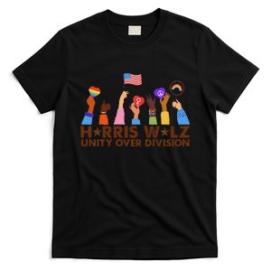 Harris Walz Unity Over Division Gift T-Shirt