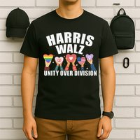 Harris Walz Unity Over Division Election 2024 T-Shirt