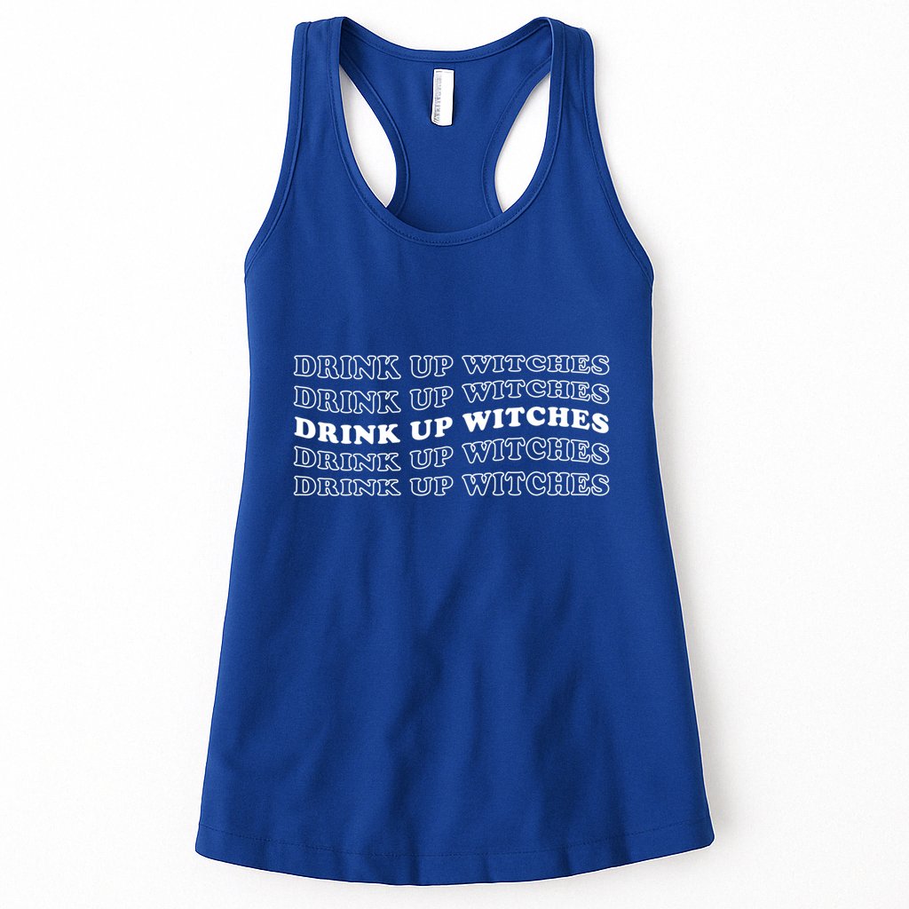 Halloween Witch Up Witches Funny Gift Womens Tank Top