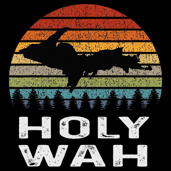 Holy Wah Upper Peninsula Michigan Gifts Yooper Impact Tech Backpack