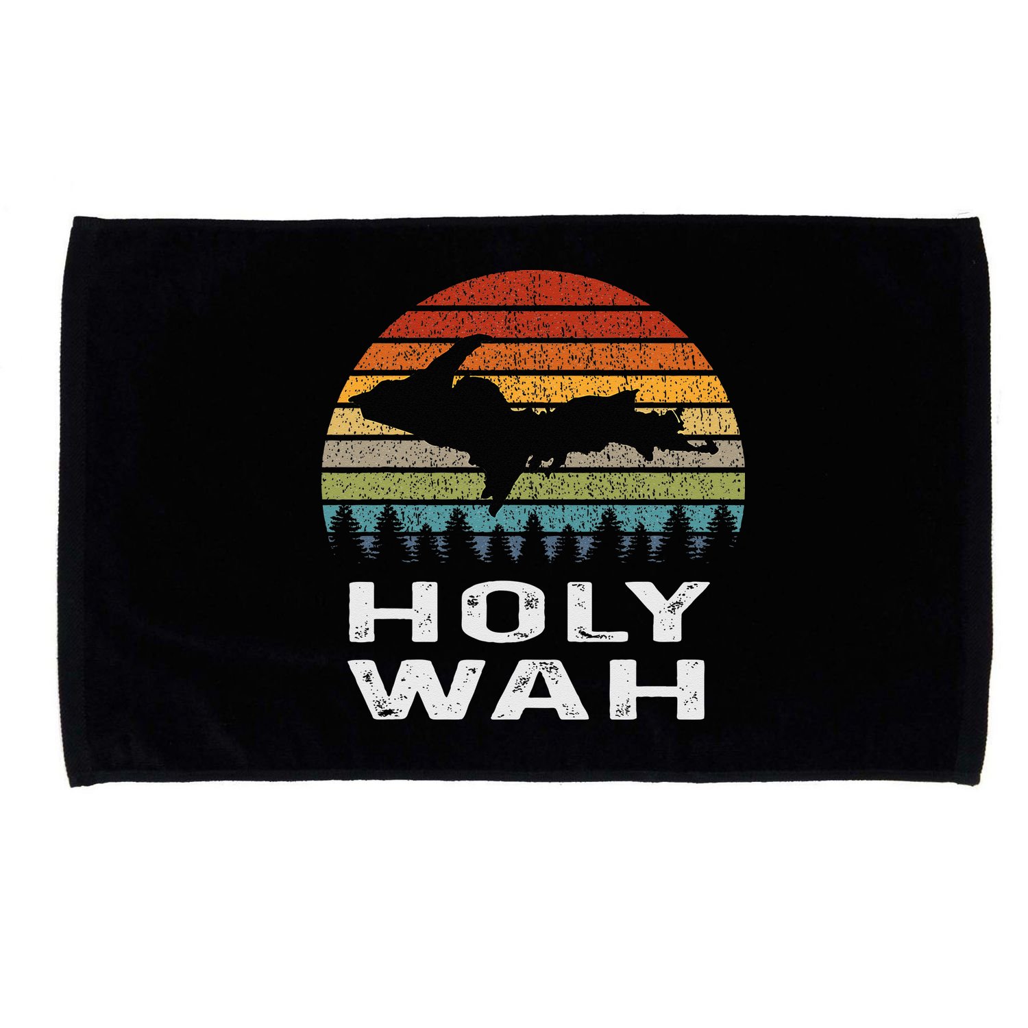 Holy Wah Upper Peninsula Michigan Gifts Yooper Microfiber Hand Towel