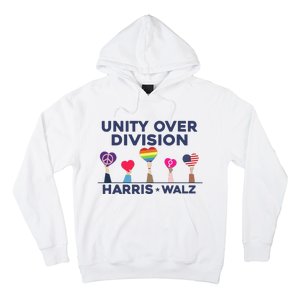 Harris Walz Unity Over Division Election 2024 Hoodie