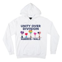 Harris Walz Unity Over Division Election 2024 Hoodie