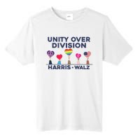 Harris Walz Unity Over Division Election 2024 Tall Fusion ChromaSoft Performance T-Shirt