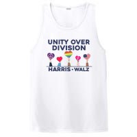 Harris Walz Unity Over Division Election 2024 PosiCharge Competitor Tank