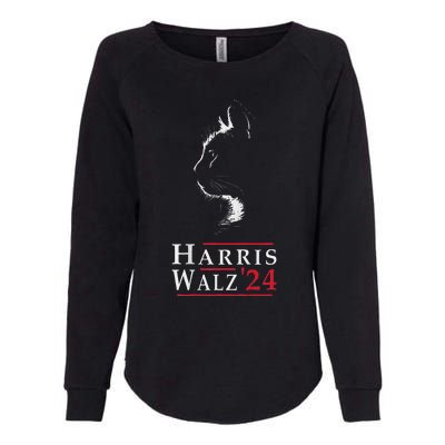 Harris Walz Us Election Vice President 2024 Kamala Womens California Wash Sweatshirt