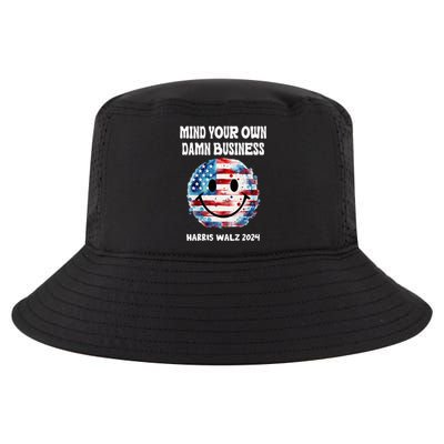 Harris Walz Waltz 2024 Mind Your Own Damn Business Cool Comfort Performance Bucket Hat