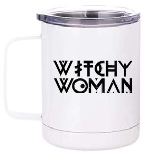 Halloween Witch Wiccan Pagan Witchy Funny Gift 12 oz Stainless Steel Tumbler Cup