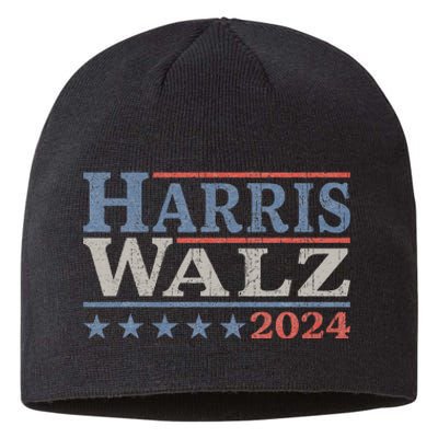 Harris Walz Waltz 2024 Election Kamala Harris Tim Waltz 2024 Sustainable Beanie