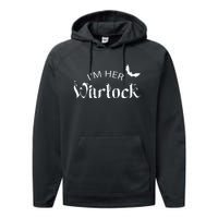 Her Warlock Witch Halloween Matching Couples Costumes Performance Fleece Hoodie