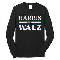 Harris Walz Waltz 2024 Election Kamala Harris Tim Waltz 2024 Long Sleeve Shirt