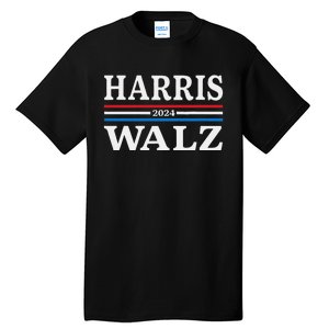 Harris Walz Waltz 2024 Election Kamala Harris Tim Waltz 2024 Tall T-Shirt