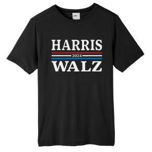 Harris Walz Waltz 2024 Election Kamala Harris Tim Waltz 2024 Tall Fusion ChromaSoft Performance T-Shirt