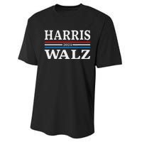 Harris Walz Waltz 2024 Election Kamala Harris Tim Waltz 2024 Performance Sprint T-Shirt