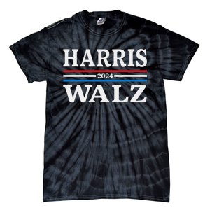 Harris Walz Waltz 2024 Election Kamala Harris Tim Waltz 2024 Tie-Dye T-Shirt