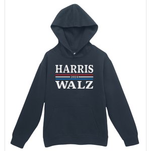 Harris Walz Waltz 2024 Election Kamala Harris Tim Waltz 2024 Urban Pullover Hoodie