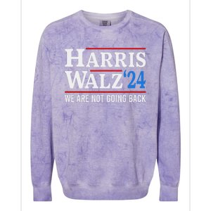 Harris Walz Waltz 2024 Election Kamala Harris Tim Waltz 2024 Colorblast Crewneck Sweatshirt