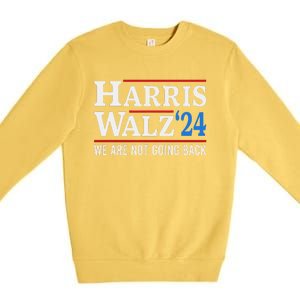 Harris Walz Waltz 2024 Election Kamala Harris Tim Waltz 2024 Premium Crewneck Sweatshirt