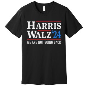 Harris Walz Waltz 2024 Election Kamala Harris Tim Waltz 2024 Premium T-Shirt