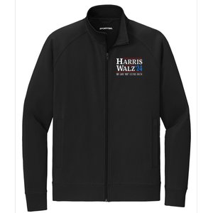 Harris Walz Waltz 2024 Election Kamala Harris Tim Waltz 2024 Stretch Full-Zip Cadet Jacket