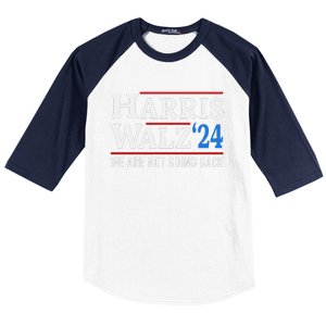 Harris Walz Waltz 2024 Election Kamala Harris Tim Waltz 2024 Baseball Sleeve Shirt