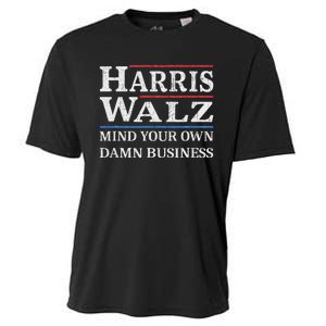 Harris Walz Waltz 2024 Mind Your Own Damn Business Cooling Performance Crew T-Shirt