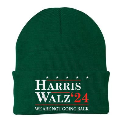 Harris Waltz We Are Not Going Back Kamala Harris 2024 Knit Cap Winter Beanie