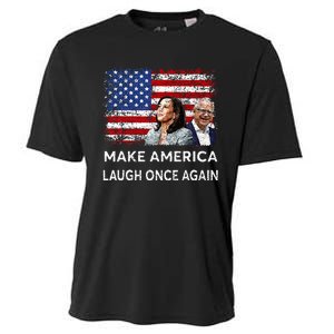 Harris Waltz Walz 2024 Make America Laugh Once Again Cooling Performance Crew T-Shirt