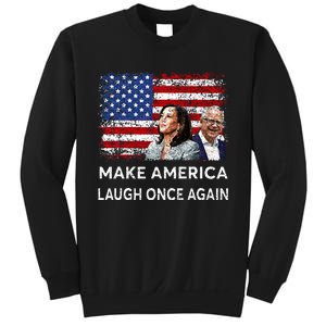 Harris Waltz Walz 2024 Make America Laugh Once Again Sweatshirt