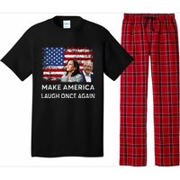 Harris Waltz Walz 2024 Make America Laugh Once Again Pajama Set