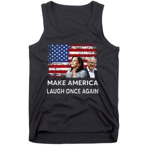 Harris Waltz Walz 2024 Make America Laugh Once Again Tank Top