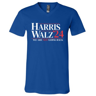 Harris Waltz We Are Not Going Back Gift V-Neck T-Shirt