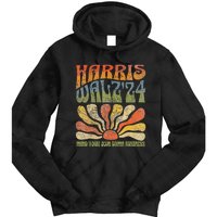 Harris Walz Waltz 2024 Mind Your Own Damn Business Tie Dye Hoodie