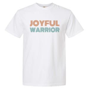 Harris Walz Waltz 2024 Kamala Harris Tim Walz Joyful Warrior Gift Garment-Dyed Heavyweight T-Shirt