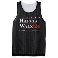 Harris Waltz We Are Not Going Back Kamala Harris 2024 Mesh Reversible Basketball Jersey Tank