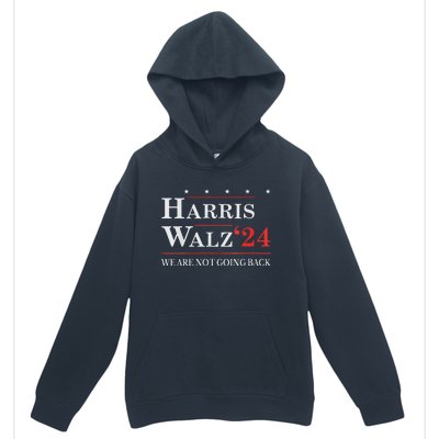 Harris Waltz We Are Not Going Back Kamala Harris 2024 Urban Pullover Hoodie