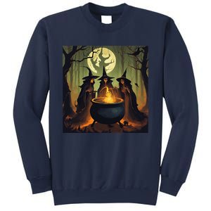 Halloween Witch Witches Gather Fall Casual Sweatshirt