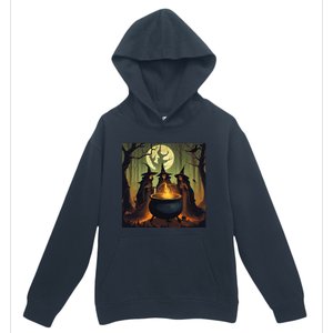 Halloween Witch Witches Gather Fall Casual Urban Pullover Hoodie