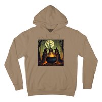 Halloween Witch Witches Gather Fall Casual Hoodie