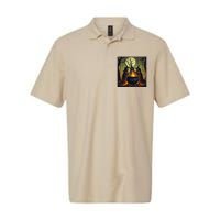 Halloween Witch Witches Gather Fall Casual Softstyle Adult Sport Polo