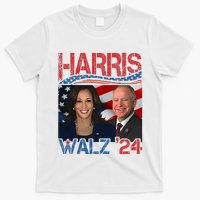 Harris Walz Waltz 2024 Distressed T-Shirt