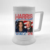 Harris Walz Waltz 2024 Distressed Beer Stein