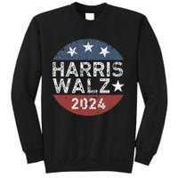 Harris Walz Waltz 2024 Retro Vintage Sweatshirt